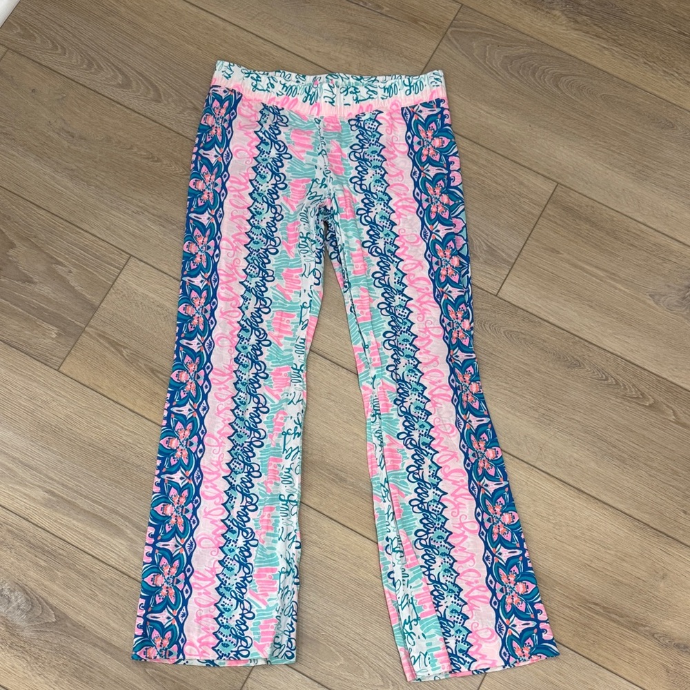 Lilly Pulitzer Multicolor Wide Leg Pants